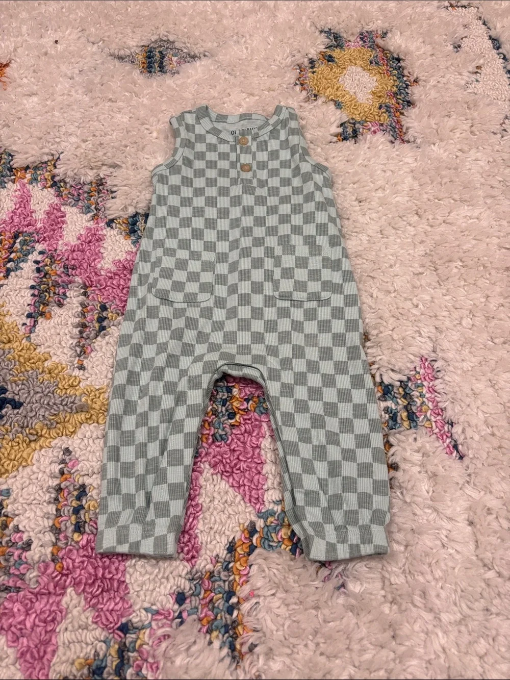 Old Navy Checkered Jumpsuit